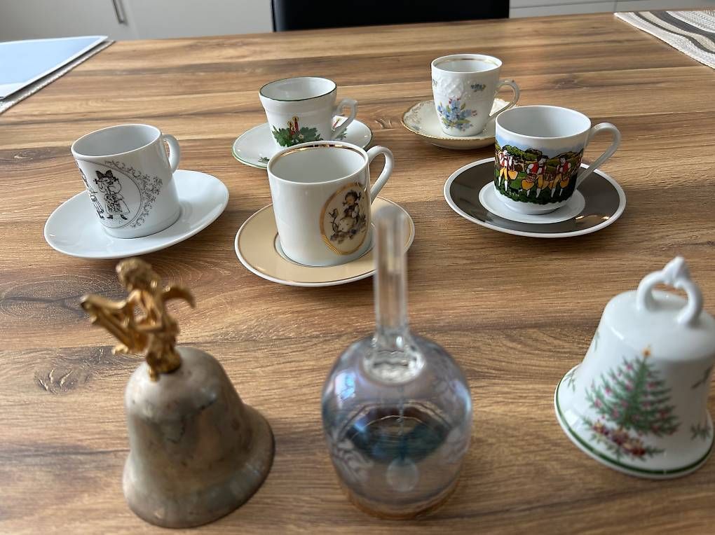 Tazze: Seltene Espresso-Tässchen und Glöckchen  – Usato da Ibach venduto da car_tg7b 3