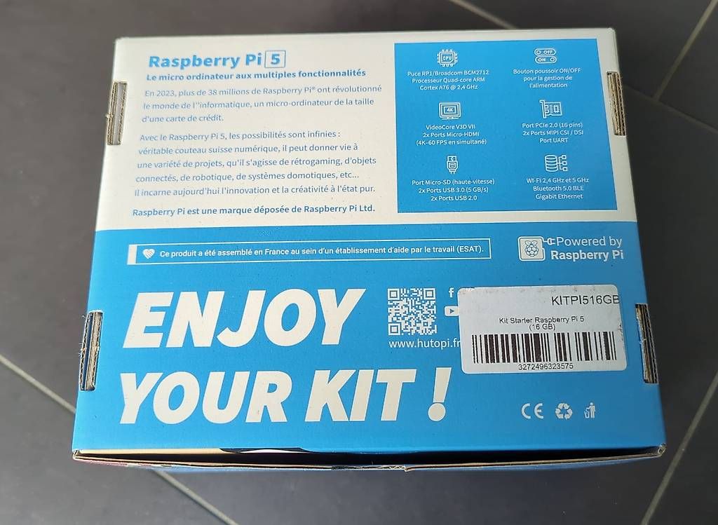 PCs: HutoPi Raspberry Pi 5 16 GB Starter Kit – Gebraucht aus Zürich von a25_vj72 1