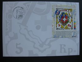 NABA 2000, St. Gallen-Block II, FDC 10.5.2000