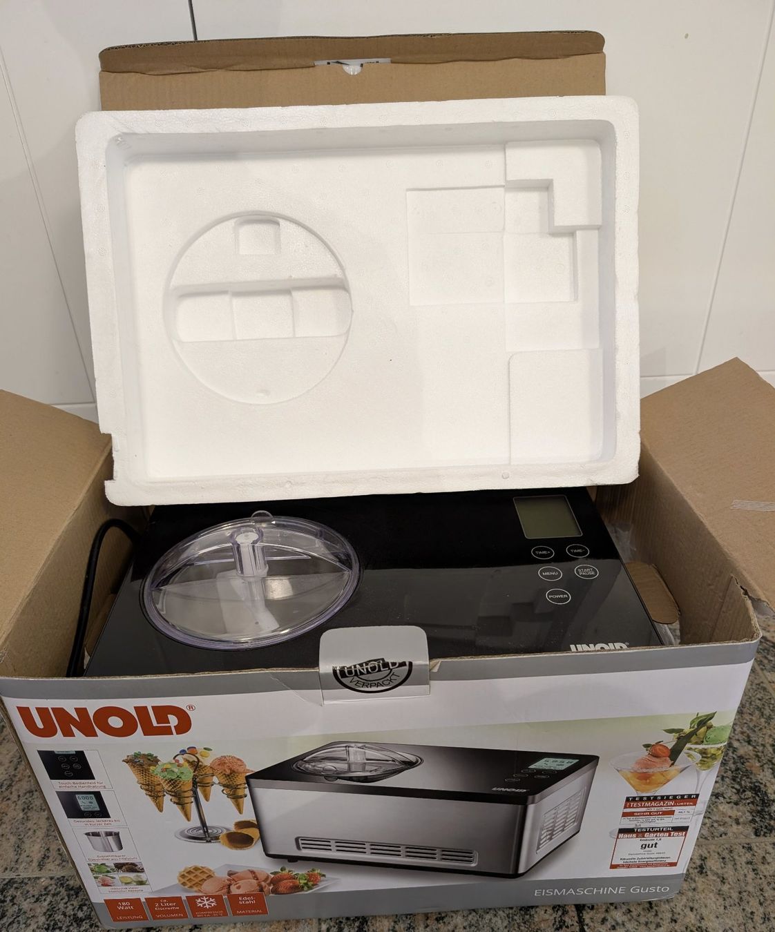 Elettrodomestici da cucina: Glacemaschine / Eismaschine Unold – Usato da Nussbaumen TG venduto da Hzn19k 4