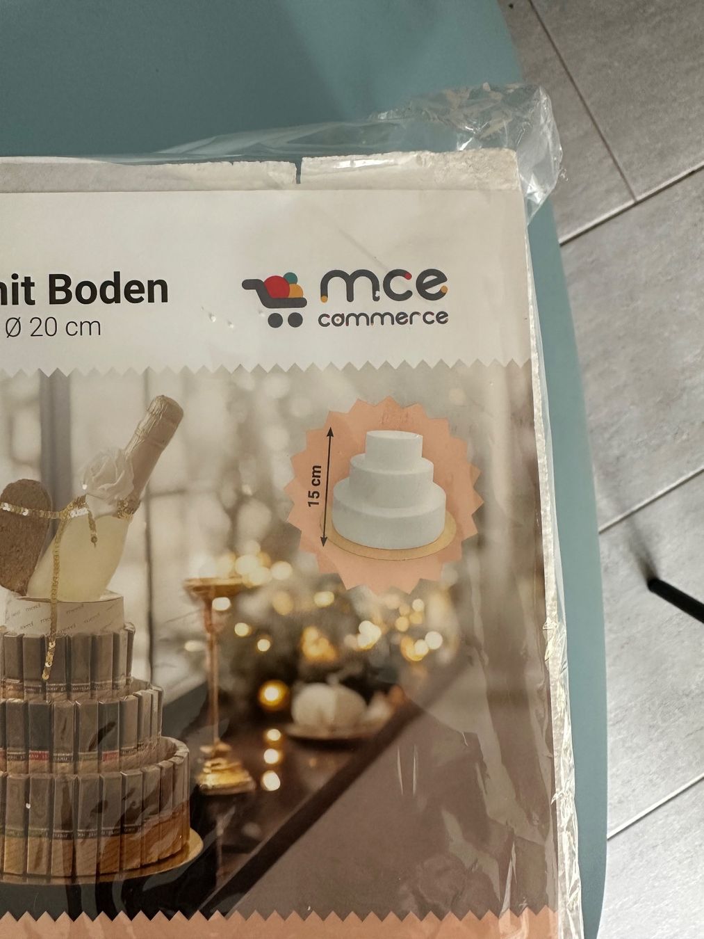 Backformen: Styropor-Torte mit Boden – Neu und originalverpackt aus Dürrenroth von tvy_bh56 1