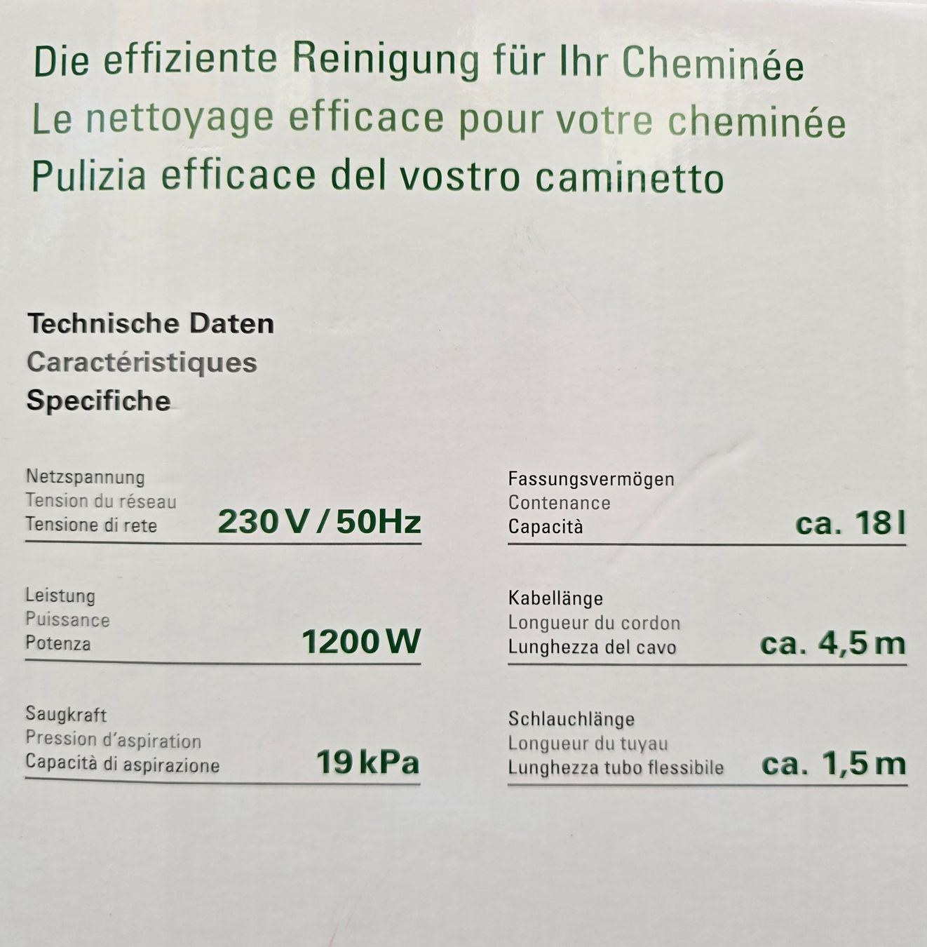 Aspirapolveri & Accessori: Aschesauger 18Lt mit 1200W – Usato da Arlesheim venduto da bebbirofo01 6
