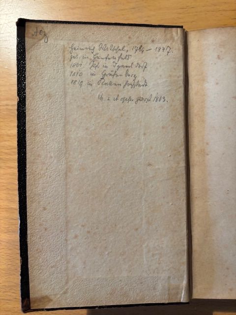 Libri: Antikes Buch (ca Mitte 1800) – Usato da Seon venduto da retep012 2
