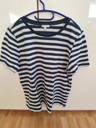 T-Shirt Street One gestreift Grösse 42 