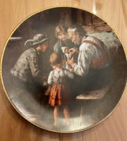 Wandteller Franz von Defregger "Die schönsten Familienporträ