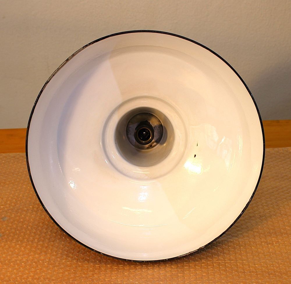 Lampadari & plafoniere: Industrieleuchte in Grau. Antike Industrielampe. – Usato da Trun venduto da artantic 1
