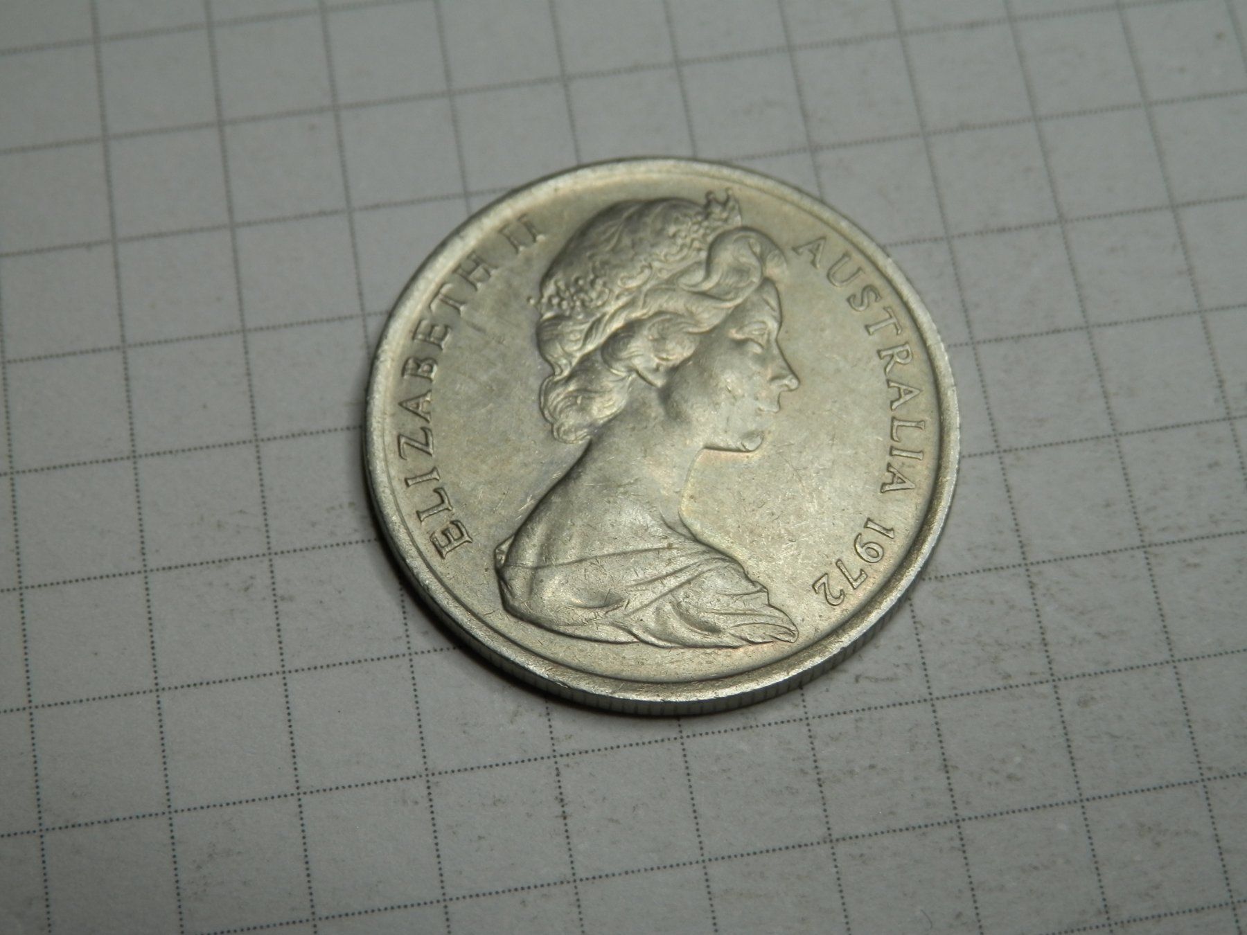 Tutti le monete: Australien 5 Cent, 1972 – Usato da Weiach venduto da weiach81