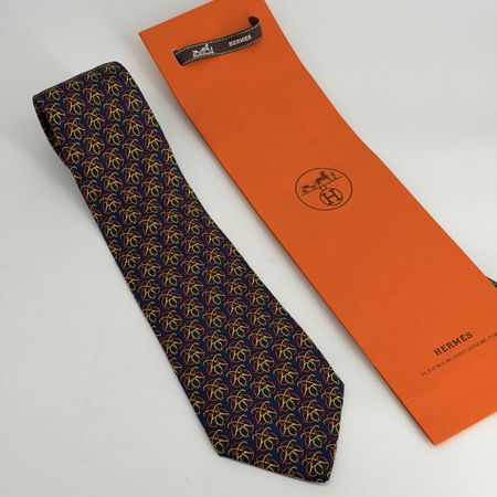 Cravate Hermès Paris 100% soie Made in France