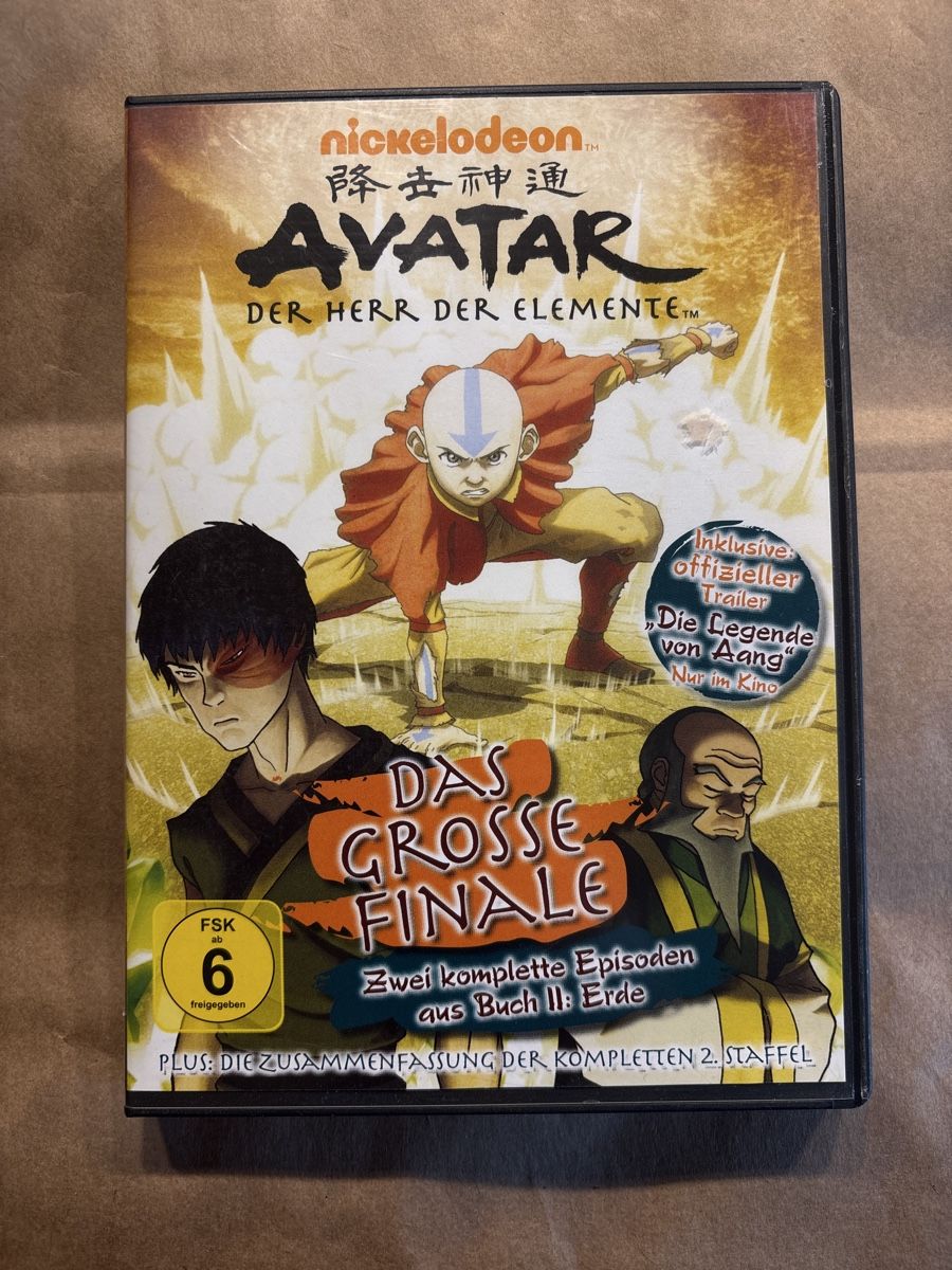 Tutti i DVDs: Avatar - Der Herr der Elemente (2404) – Usato da Ruswil venduto da Slivio_