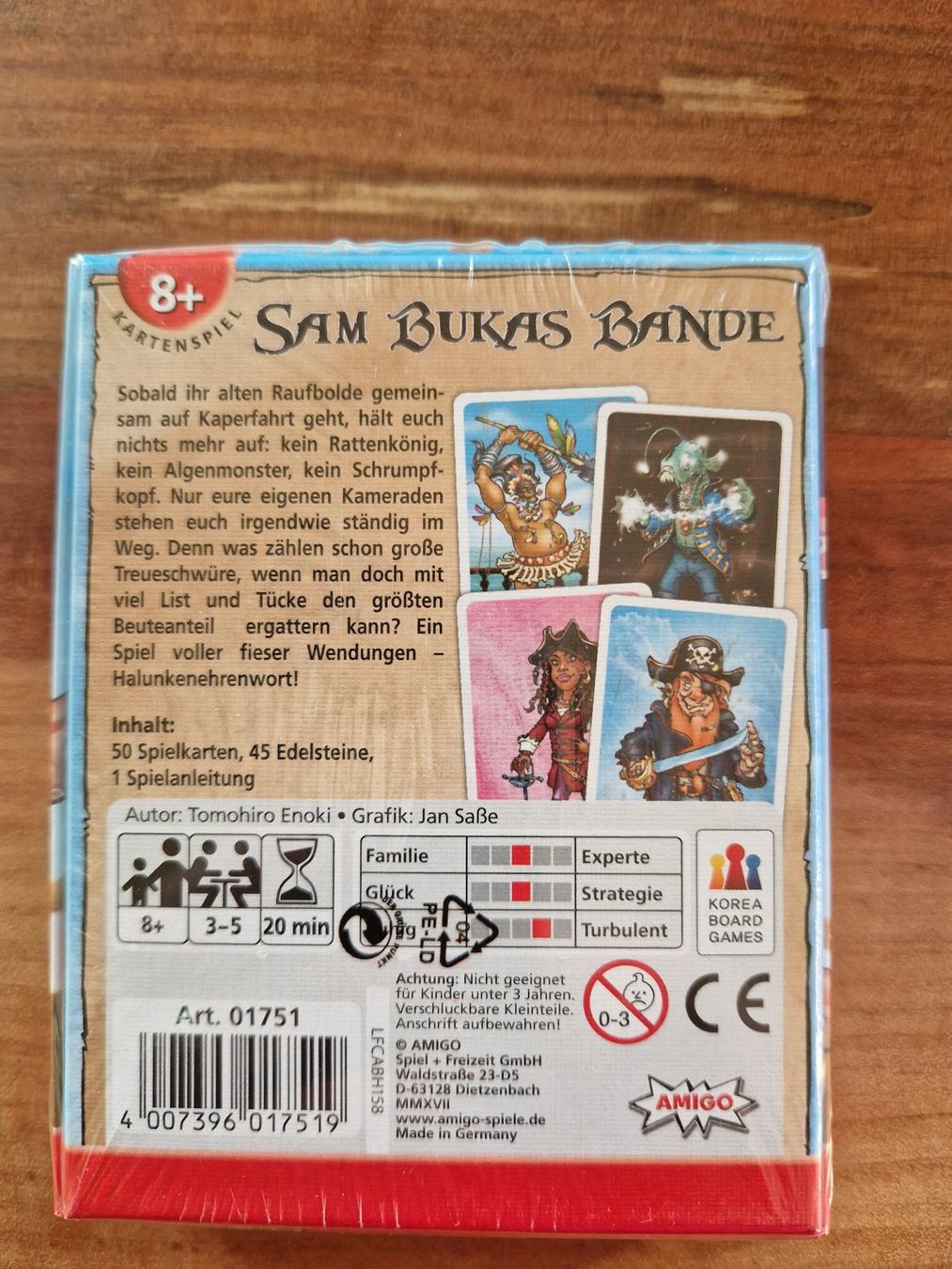 Amigo Spiele: NEU Sam Bukas Bande AMIGO 8+ – Neu und originalverpackt aus Giswil von movo08 1