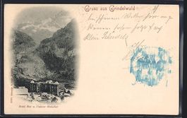 Grindelwald, Hotel Bär und Unterer Glet