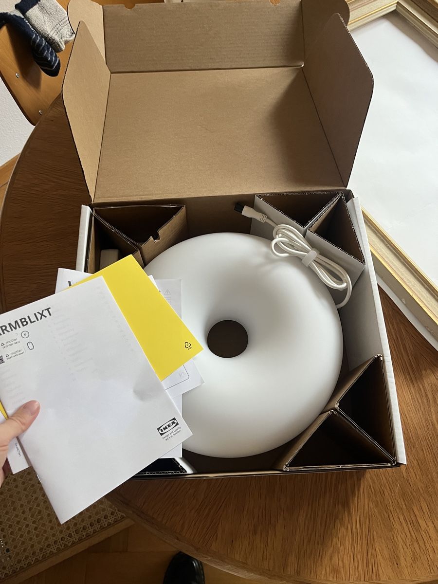 Ikea Lampen: Ikea Varmblixt runde Leuchte – Neu und originalverpackt aus Bern von michellemeyer98 2