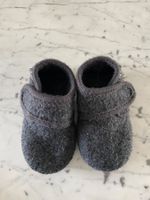 Celavi Kinder Hausschuhe / Finken aus 100% Wolle in Grau