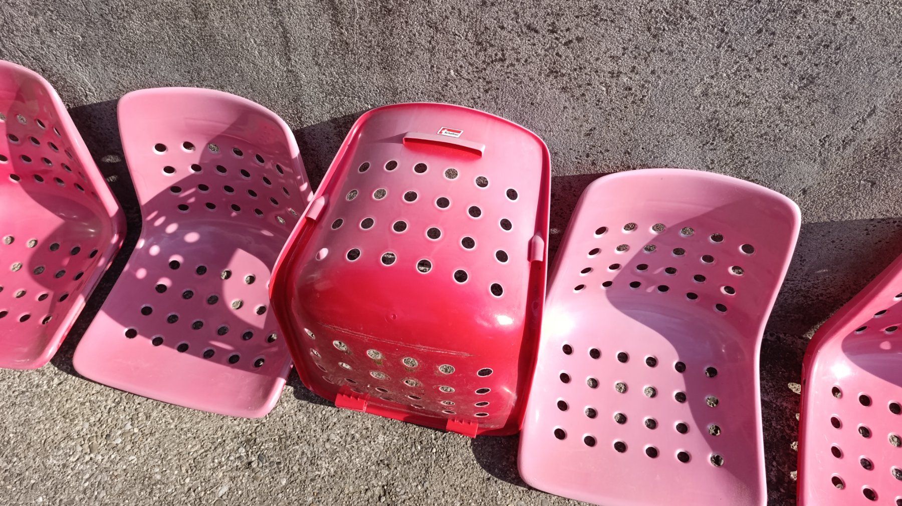 Chaises: 5x Sitzschale Schaffner Bermuda vintage – D'occasion à Büetigen par gauloiser 3