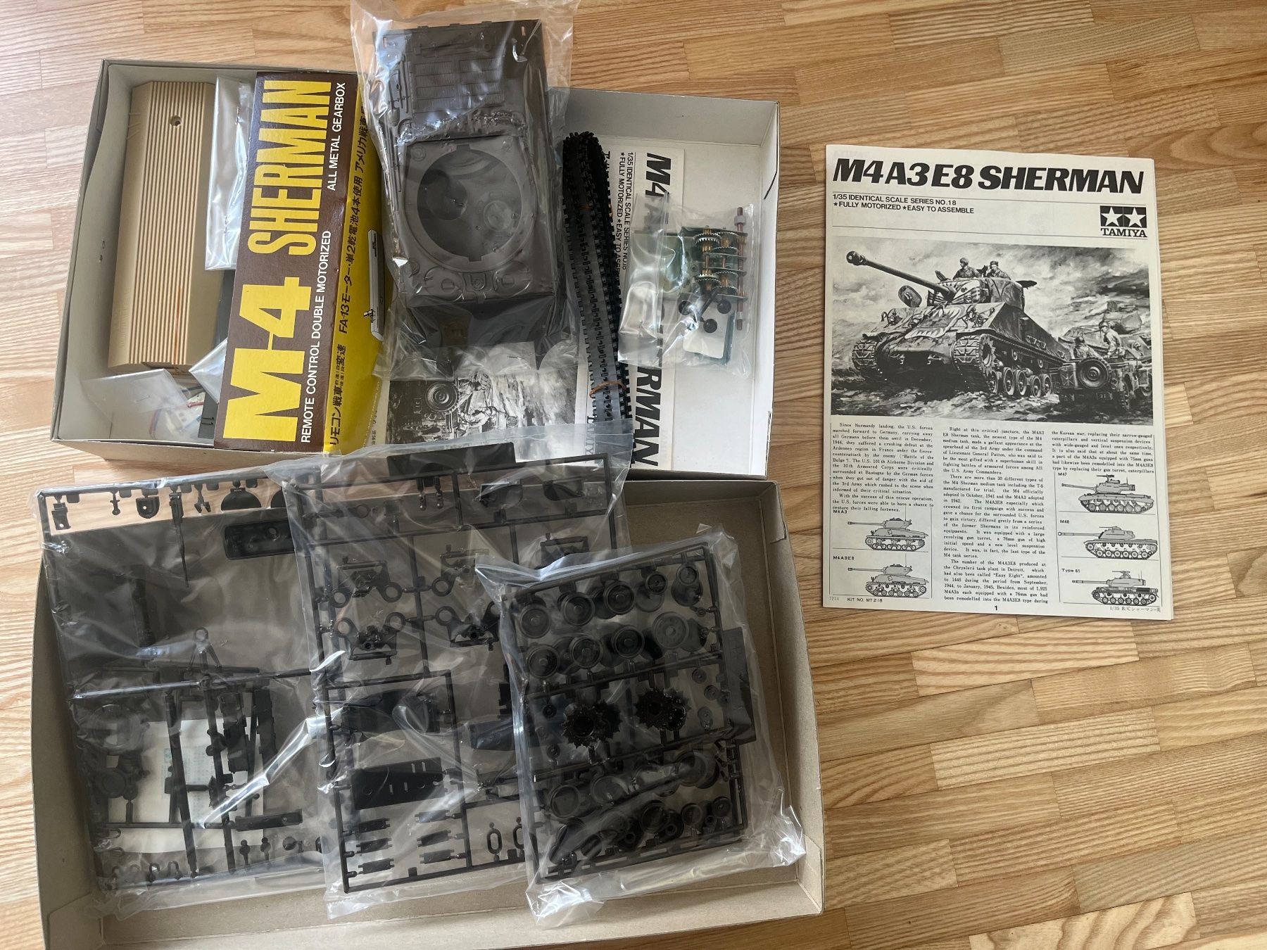 Tamiya RC Modellbau: M4A3E8 Sherman – Neu und originalverpackt aus Seuzach von Black_sheep 1