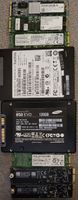 8× SSD Speicher Festplatten diverse Marken