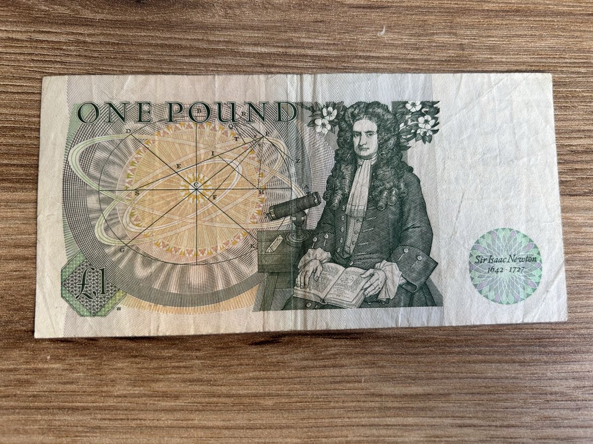 Banconote: England One Pound Note - AY26 190465 - – Usato da möhlin venduto da Caja1 1