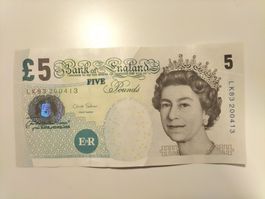 Vereinigtes Königreich England - Banknote
