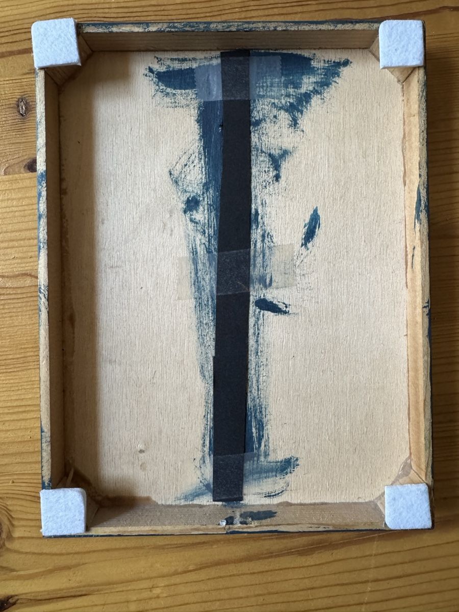 Dipinti: Quadro blu arte moderna, italia – Usato da Genève venduto da Atelier.Curio 3