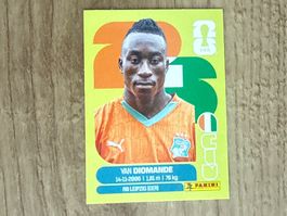 Panini FIFA WM 2026 Sticker Van Diomande CIV 18