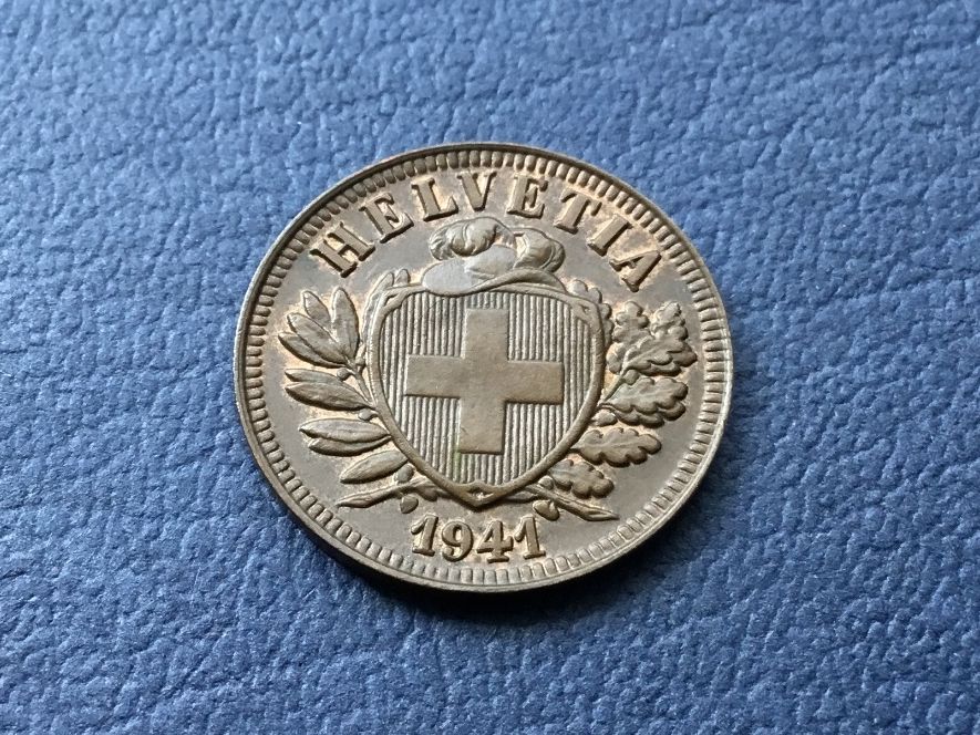 Toutes les monnaies: 2 Rappen 1941 VZ + – D'occasion à St. Margrethen SG par alfapeugeot10 1