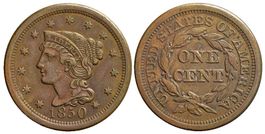 USA, 1 Cent 1850