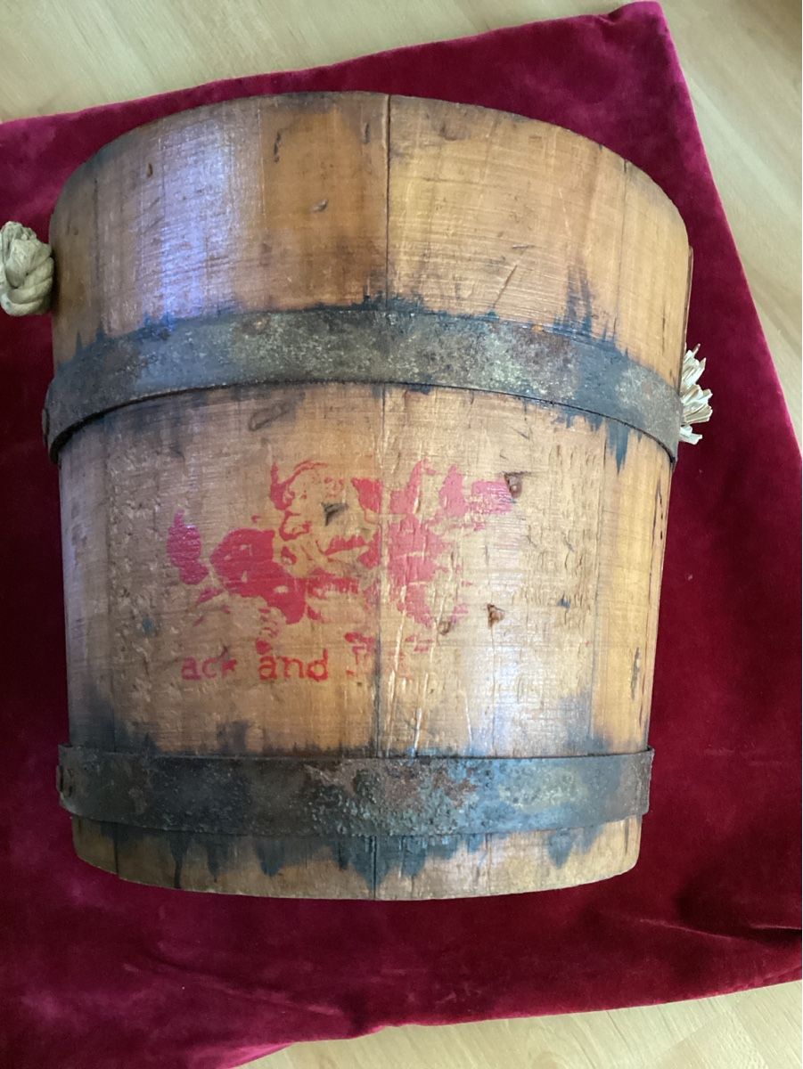 Altro per la casa: Antiker Holzeimer mit Hanfseil gebraucht – Usato da Nunningen venduto da Vintage59 3