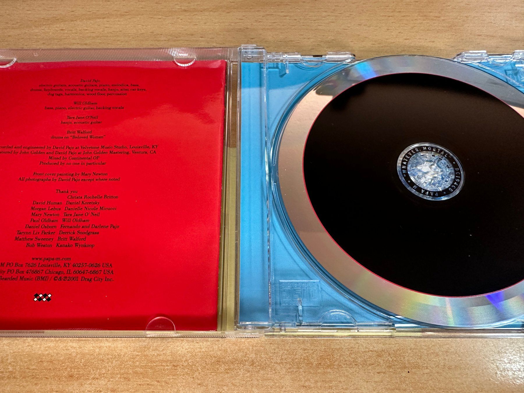 CD: G5 Papa M – Whatever, Mortal – Usato da Rikon im Tösstal venduto da Alpenmutz 2