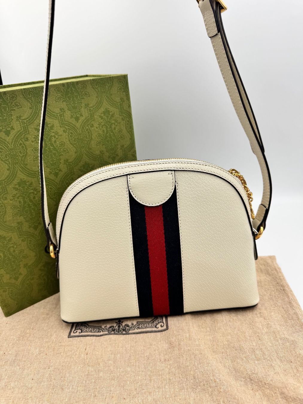 Gucci Taschen für Damen: Gucci Tasche Ophidia weiss – Neu und originalverpackt aus Wiedlisbach von Sistershop 2