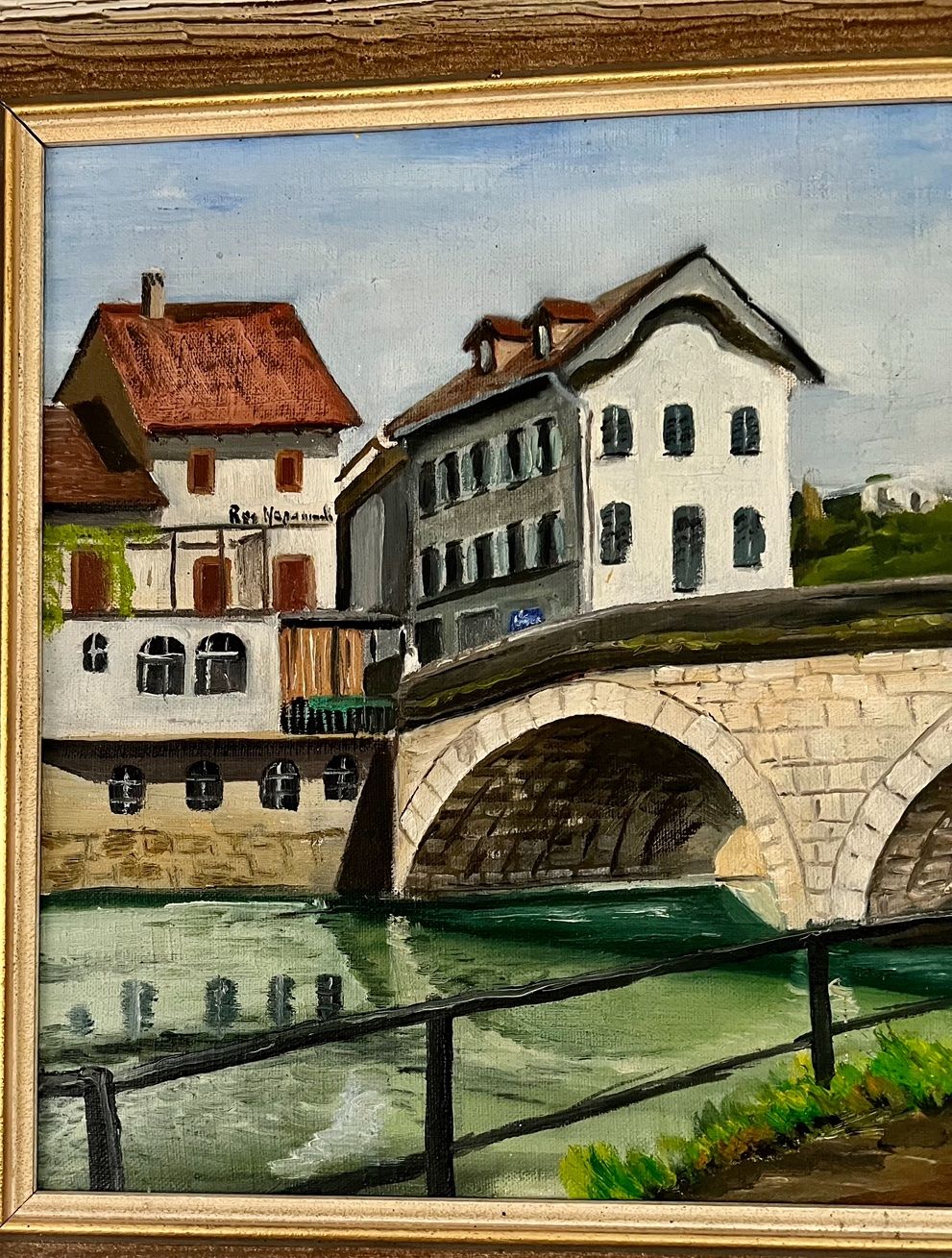 Dipinti: ÖLGEMÄLDE AUF LEINWAND, SIGNIERT – Usato da Rutschwil venduto da joz_w5mj 1