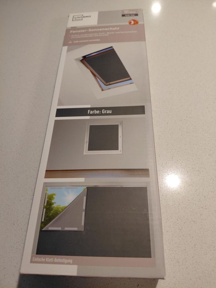 Griglie e Inferriate: Fenster Sonnenschutz - 130x150cm – Nuovo e nell'imballaggio originale da Grenchen venduto da lia51 2