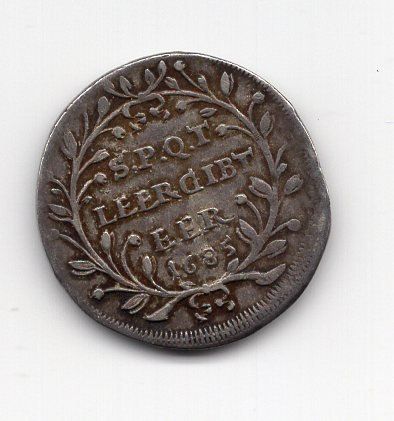 Medaglie: (2246) ZH, Schulprämie 1685, vz – Usato da Rüthi (Rheintal) venduto da erdnuessli1 1