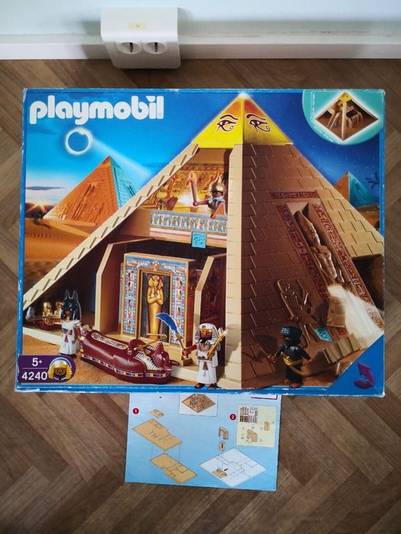 Playmobil 4240 Pyramide Égypte Année 2007 Neuf