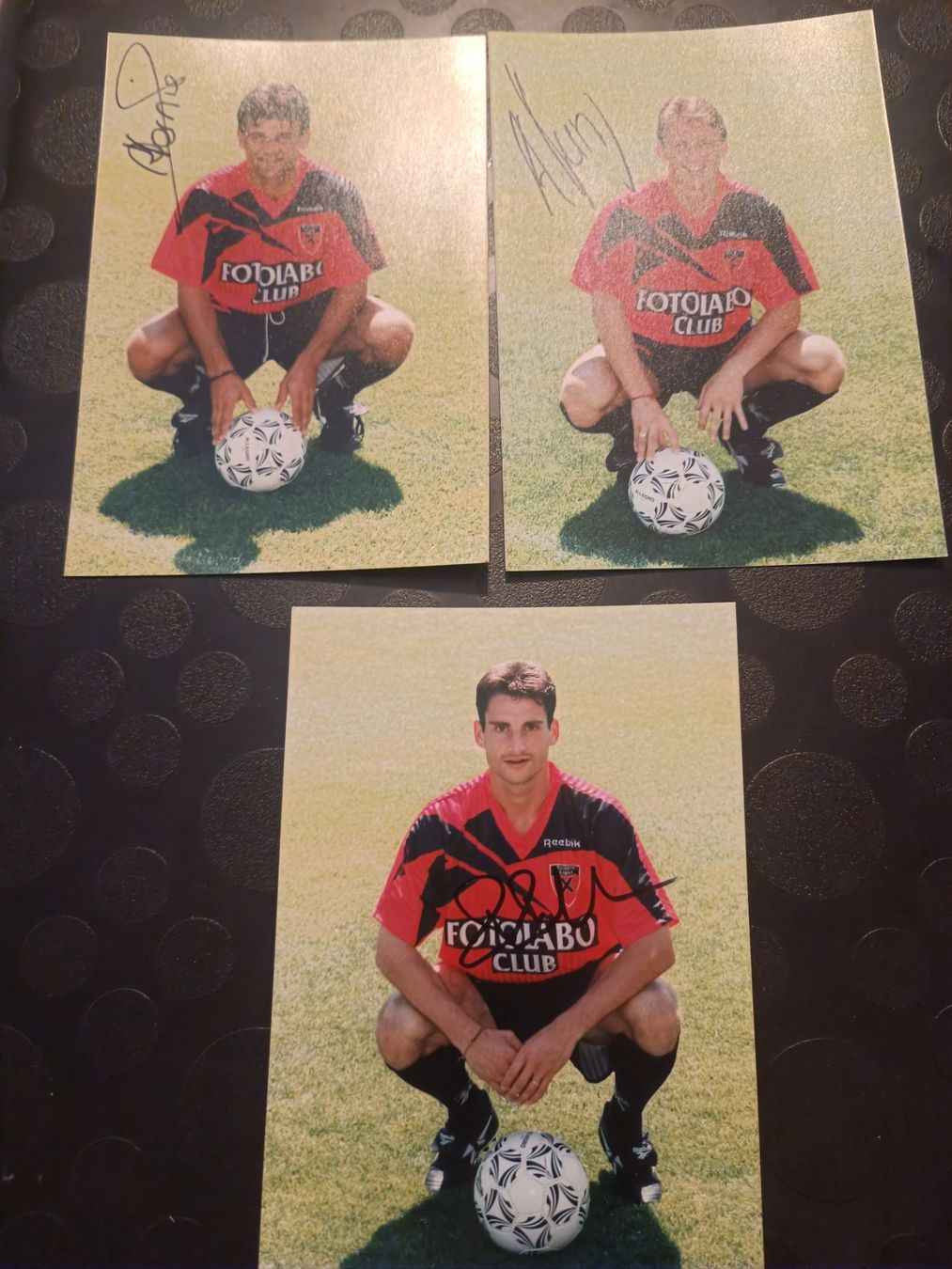 Autografi: Xamax - 3x handsigniert - 90er Jahre – Usato da Menziken venduto da Artographs