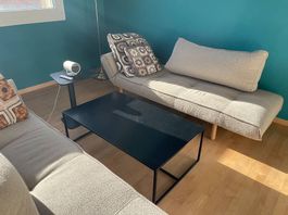 Couchtisch & Beistelltisch in Schwarz