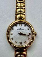 Maurice Lacroix 59491 Quartz Perlmutt vergoldet