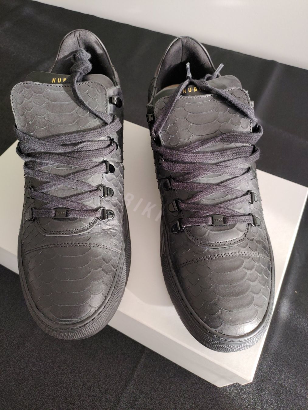 Chaussures hommes: Nubikk Jhay Python Lederschuh – Neuf avec emballage d'origine à Winterthur par Tzen 1
