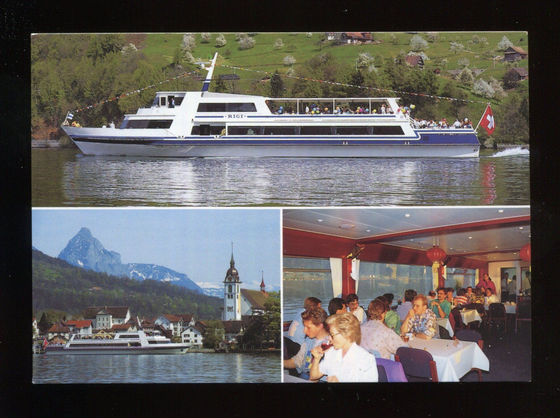Cartoline postali: Zugerse, MS Rigi – Usato da Aarau venduto da Elmaar41