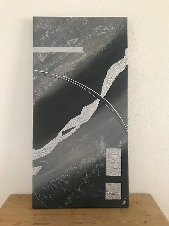 Gemälde: Modernes Acrylbild auf Leinwand – Gebraucht aus Staffelbach von Mart83
