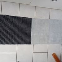 tissu bicolore