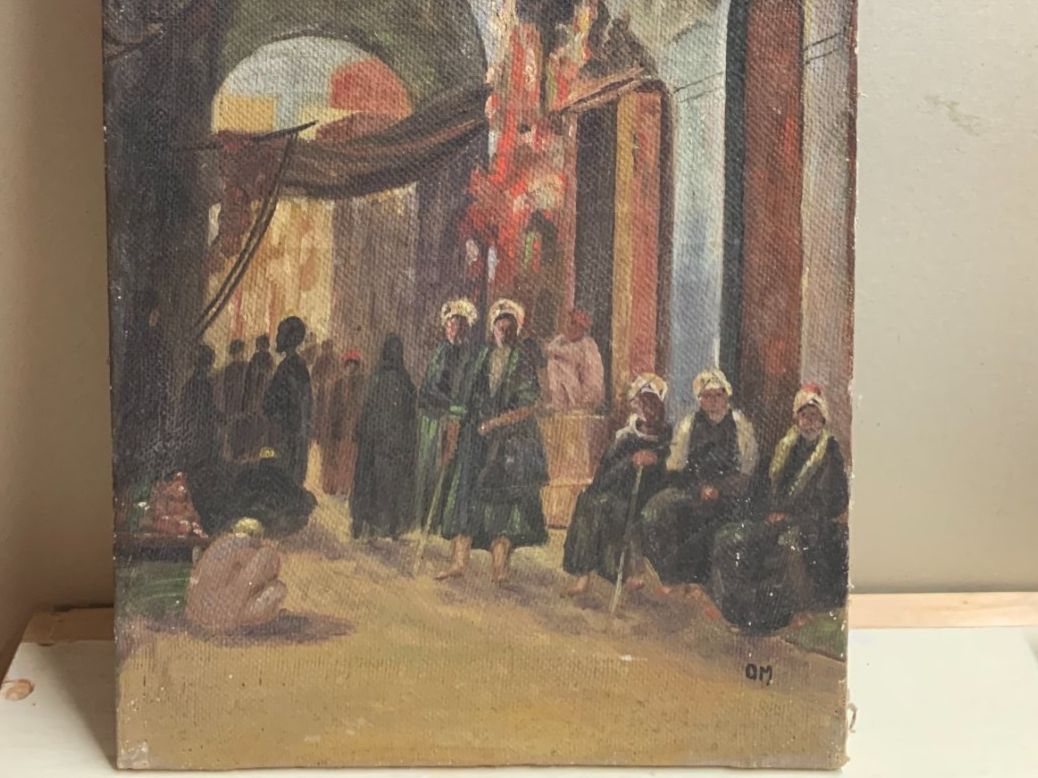 Tableaux: Quadro  siglato "OM" – D'occasion à Sorengo par 74in 1