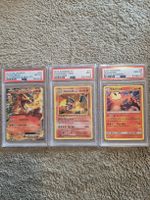  Charizard PSA 10&9 Trio - Top Zustand! Seltene Karten!🔥