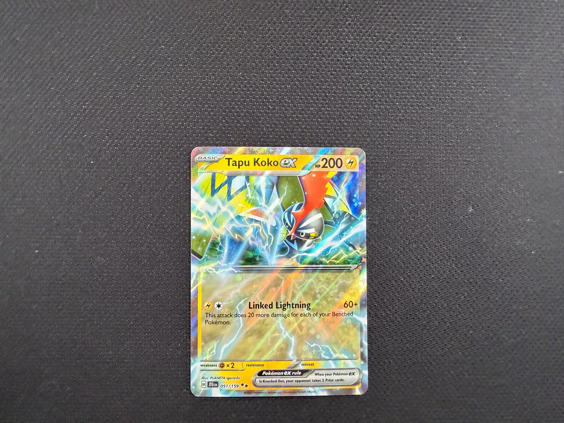Pokémon Carte collezionabili: Tabu Koko ex / 051/159 – Usato da Zürich venduto da mountainwizard00