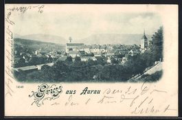 AK Aarau, Gesamtansicht, 1901
