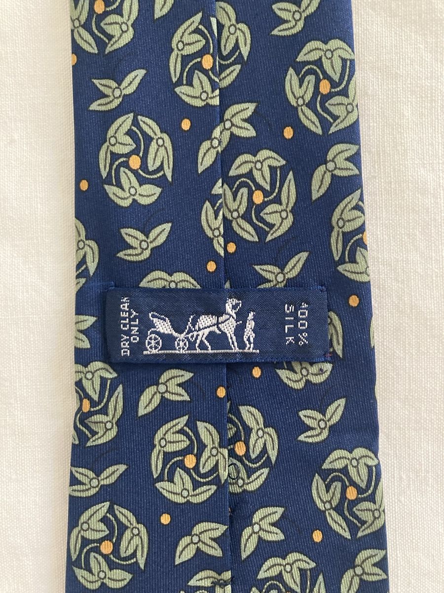 Hermès Krawatten: Kravatte Hermès Paris – Gebraucht aus Zürich von mainau16 4