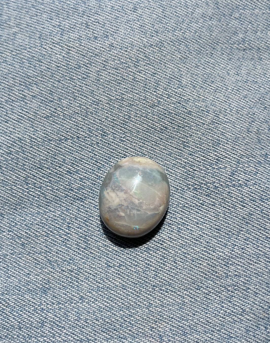 Fossili: Cabochon Opal echt  neu gross       TOP Geschenk Idee – Nuovo e nell'imballaggio originale da Leuggern venduto da gemshow 4