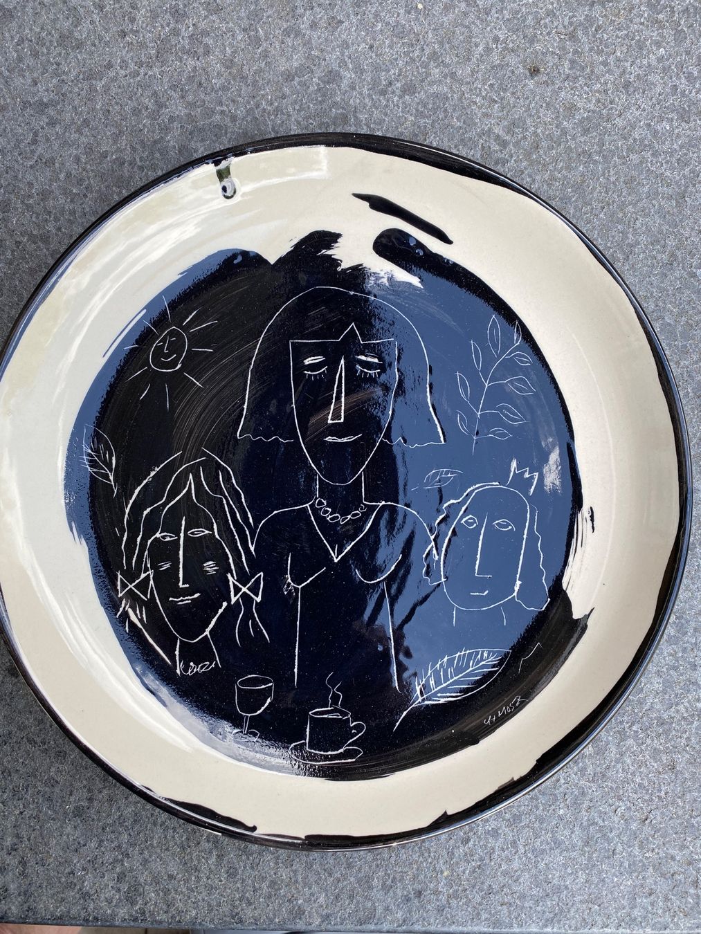 Piatti di portata: Kunstkeramik schale magden – Usato da Birsfelden venduto da zigzag03
