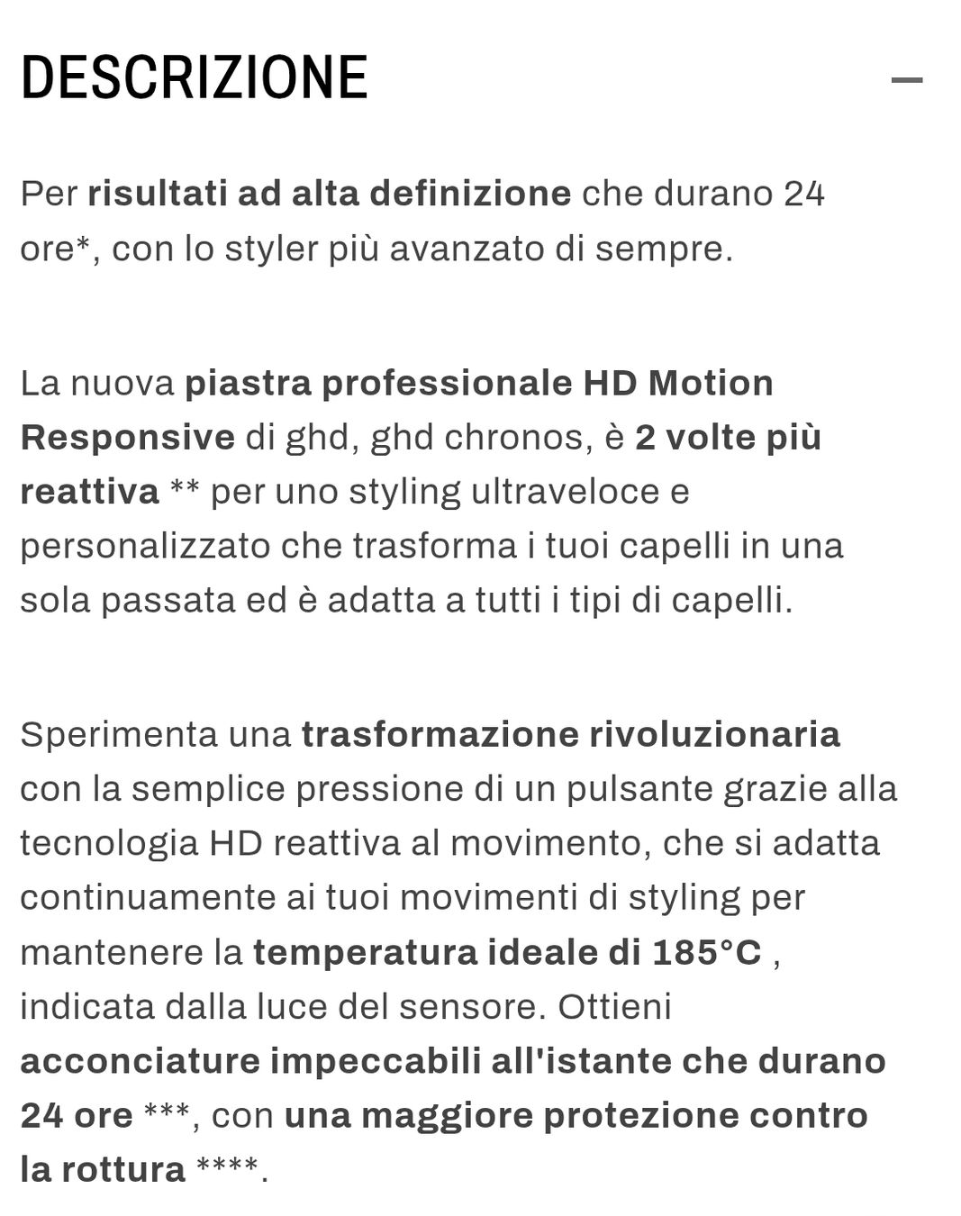 GHD Piastre & Arricciacapelli: Piastra GHD professional HD motion – Nuovo e nell'imballaggio originale da Roveredo GR venduto da Anna3007 8