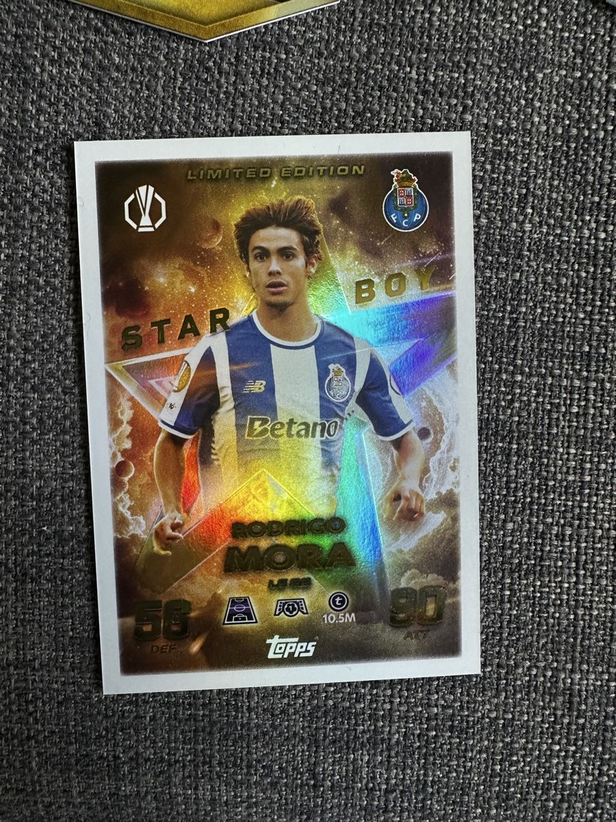 Topps Carte collezionabili: Rodrigo Mora STAR BOY – Nuovo (secondo la descrizione) da Stein AR venduto da uel_mh8j