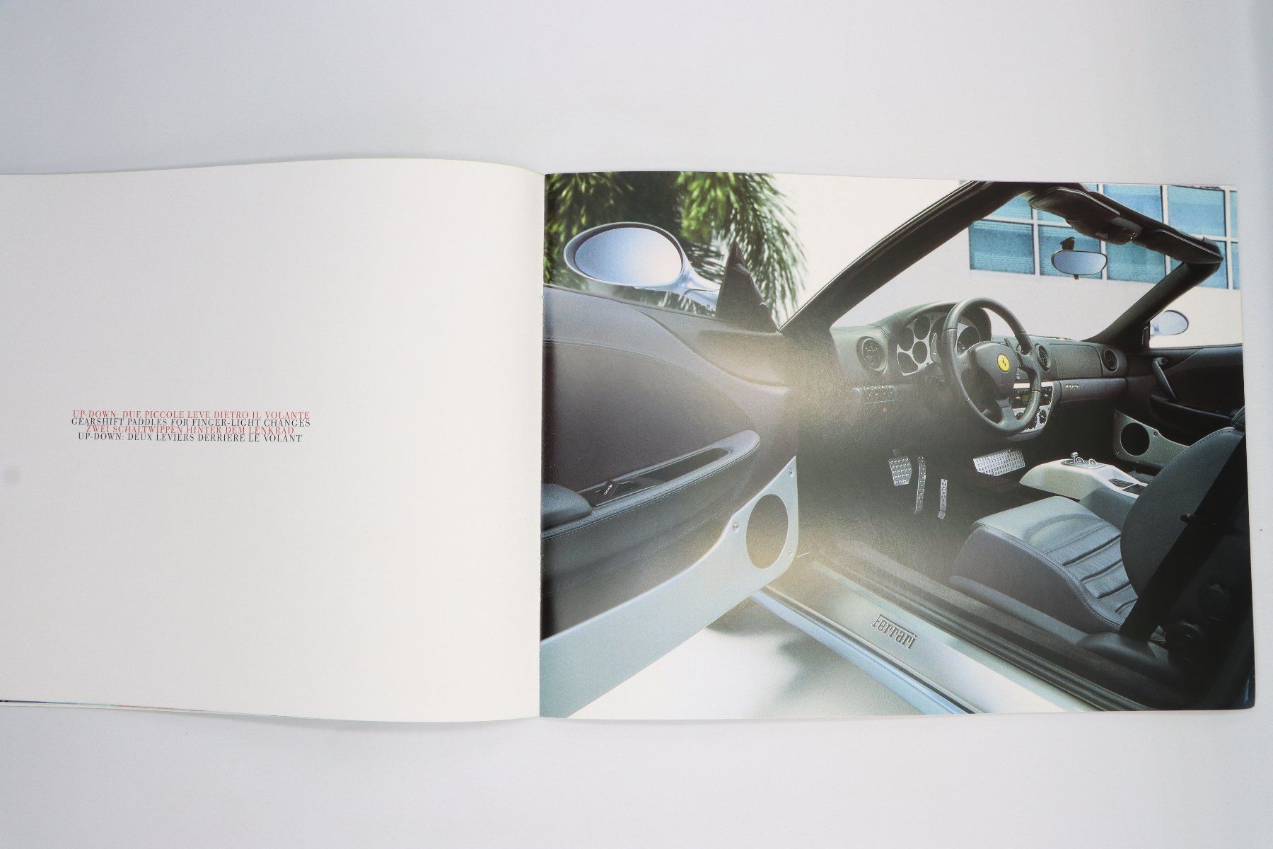Ferrari Documenti: Ferrari 360 Spider 2000 Prospekt – Usato da Bühl b.Aarberg venduto da Collectorpassions 4